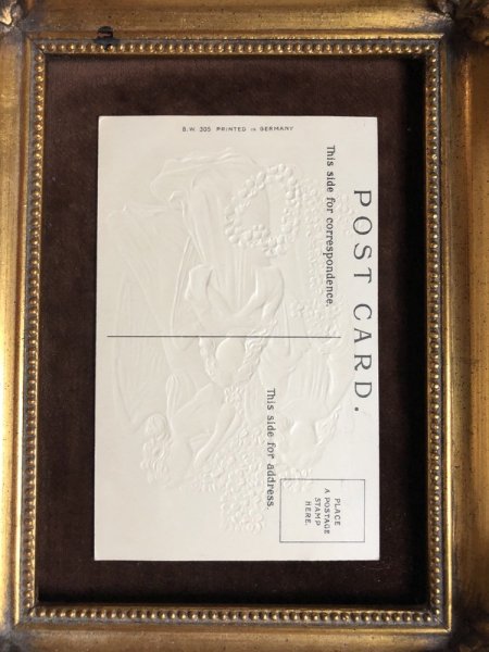 画像3: Postcard イースター 3人の天使たち 未使用 (3)