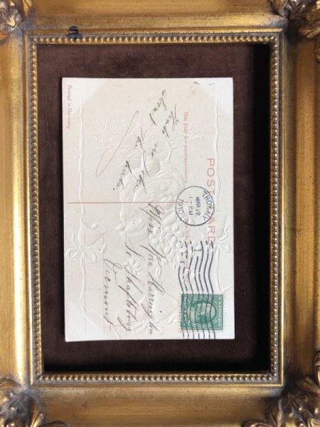 画像3: Postcard 　イースター　スミレのお花とヒヨコさん　Clapsaddle ? (3)