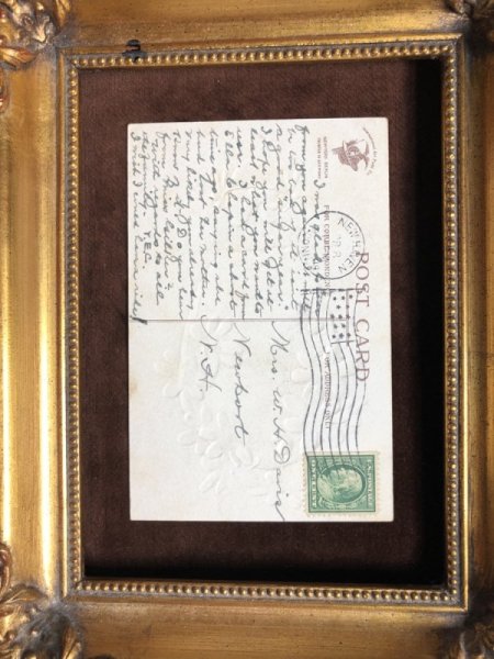 画像4: Postcard 　イースター　卵の気球に乗るヒヨコさん　Clapsaddle ? (4)