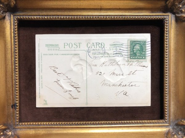 画像3: ▼SALE 500▼ Postcard イースター 4羽のヒヨコ 1914年 (3)