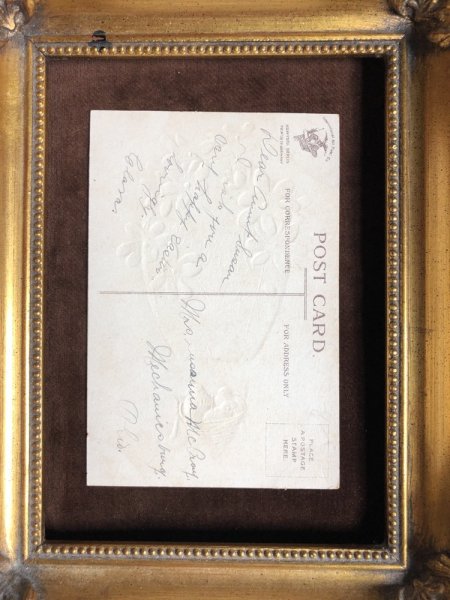 画像4: Postcard 　イースター　卵の気球に乗るヒヨコさん　Clapsaddle ? (4)