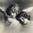 画像1: Postcard　天使の女の子　Grete Reinwald　ベルギー1910年　写真 (1)