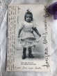 画像3: Postcard 　小さな女の子 1903年 (3)