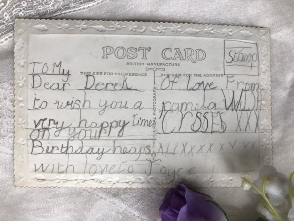 画像4: Postcard 　小さな写真屋さん　テディベア　犬のぬいぐるみ　 (4)