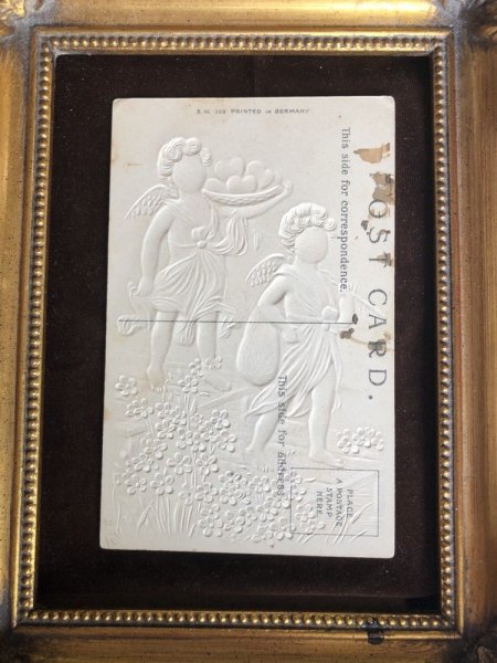 画像4: Postcard バレンタイン ハートを釣り上げた天使 (4)