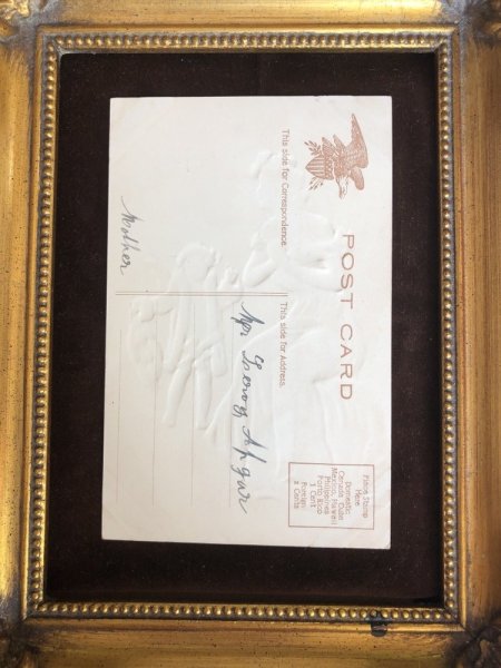 画像4: Postcard クリスマス レディに指輪をプレゼントするキューピッド天使 (4)