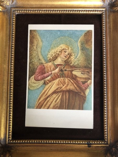 画像2: ▼SALE 500▼ Postcard  バイオリンを弾く天使 イタリア ANGELO CON VIOLINO (2)