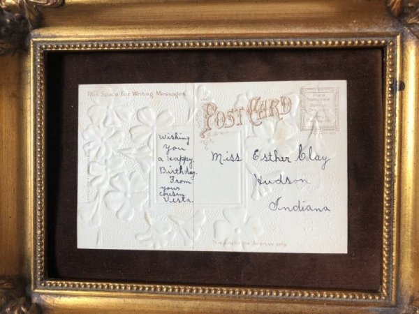 画像4: Postcard 　スミレのお花と風景　 (4)