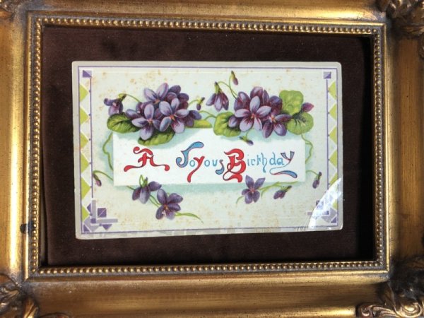 画像2: ▼SALE 500▼ Postcard  スミレのお花 (2)