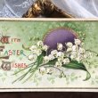 画像1: Postcard 　イースター　スズランのお花　1914年 (1)