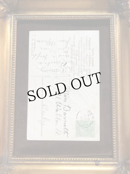 画像4: Postcard  クリスマス スズランのお花  イギリス1905年 (4)