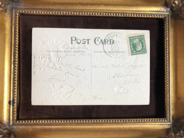画像3: Postcard  カーネーションのお花のメッセージ  アメリカ1910年 (3)