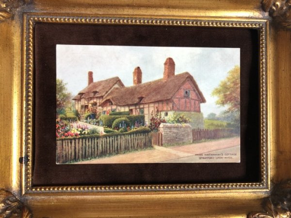 画像2: Postcard  　アン・ハサウェイの家　コテージ　シェイクスピア　（未使用） (2)