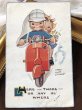 画像2: Postcard 　バイクに乗る子　Mable Lucie Attwell イギリス1950年代 (2)