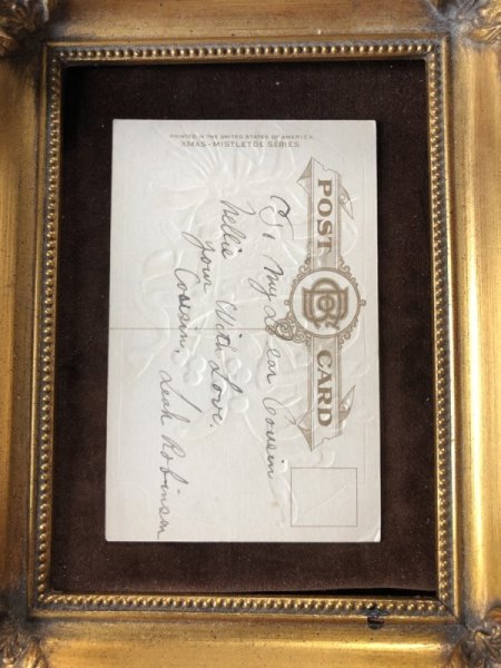 画像3: Postcard クリスマス ヤドリギとベル  (3)