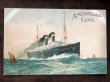 画像2: Postcard　アメリカンライン　セントポール号　船　US M.S.S St Paul　（未使用） (2)