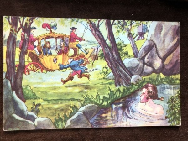 画像2: Postcard 長靴をはいた猫 ベルギー (未使用) (2)