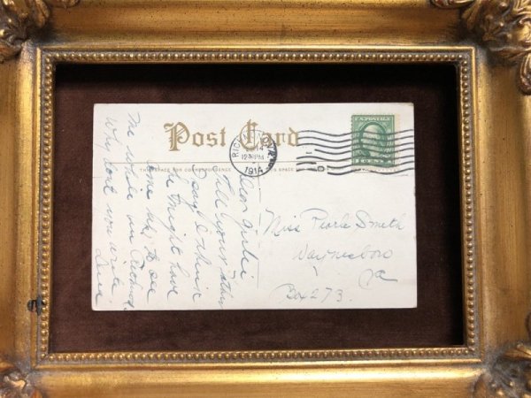 画像3: Postcard　バレンタイン　ハートで野球をする天使たち　アメリカ１９１４年 (3)