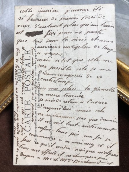 画像3: Postcard　赤ずきんちゃんと狼　フランス (3)