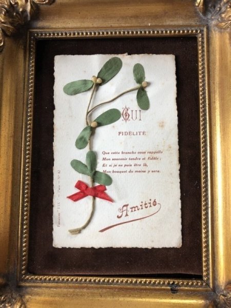 画像4: Postcard　フランス　ヤドリギ　 (4)