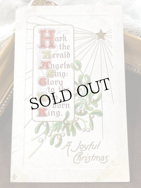 画像2: ▼SALE 500▼ Postcard　クリスマス　ヤドリギ (2)