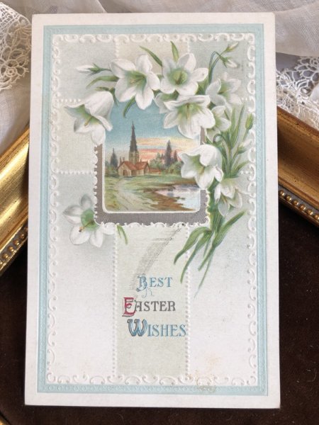 画像2: ▼SALE 500▼ Postcard お花 1911年 (2)