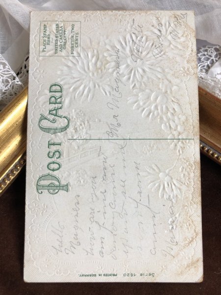 画像4: Postcard  　水辺の風景　お花　橋 (4)