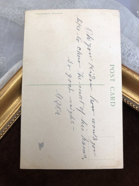 画像3: Postcard  イースター エッグスタンドの卵とウサギさん (3)