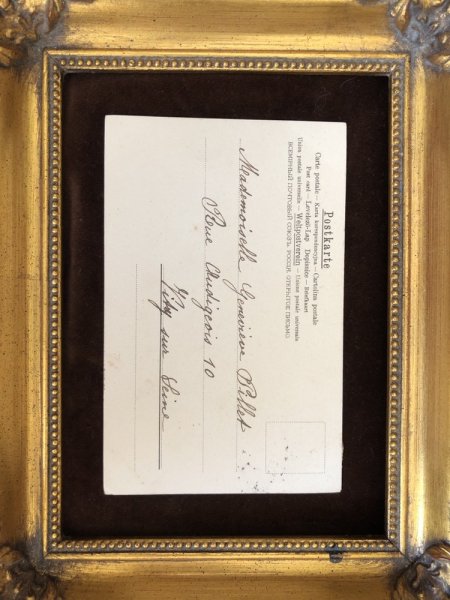 画像3: Postcard 　イースター　卵の揺りかごを揺らすウサギさん　赤ちゃん　フランス1905年 (3)