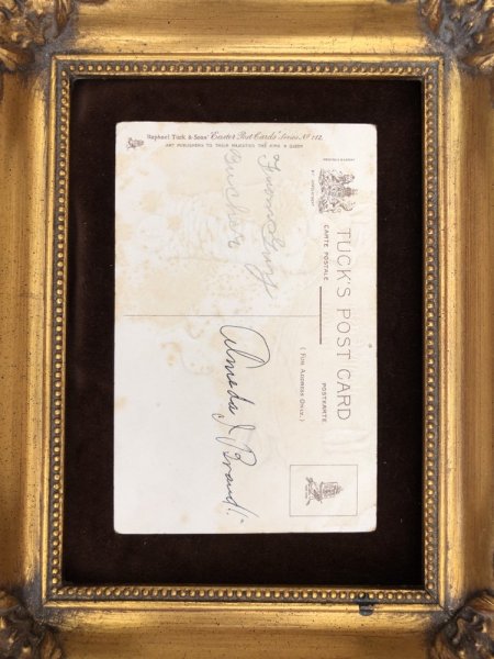 画像4: Postcard  イースター 卵を運ぶウサギさんの親子  (4)