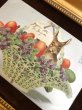 画像3: Postcard 　イースター　パニエの卵とスミレのお花とウサギさん　フランス1908年 (3)