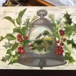 画像1: ▼SALE 500▼ Postcard　クリスマス　銀のベル　ホーリー　アメリカ1907年 (1)
