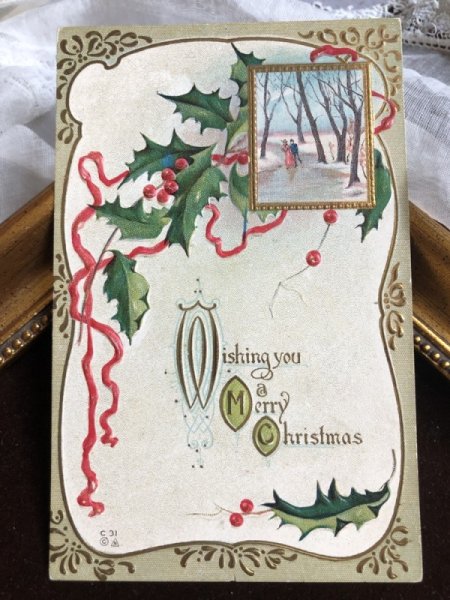 画像1: Postcard　クリスマス　ホーリー　 (1)