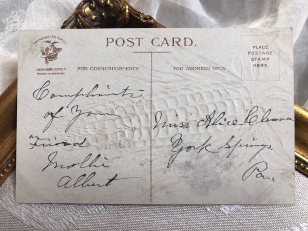 画像3: Postcard　感謝祭　サンクスギビング　トウモロコシ　 Ellen Clapsaddle (3)