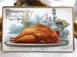 画像2: ▼SALE 500▼ Postcard　感謝祭　Thanksgiving サンクスギビング　七面鳥の丸焼き (2)