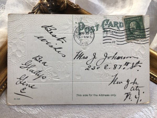 画像3: ▼SALE 500▼ Postcard 感謝祭 Thanksgiving サンクスギビング 七面鳥と果物 (3)