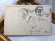 画像4: Postcard　新年祝い　New Year 1908　初日の出　キノコ　金貨　馬蹄 (4)