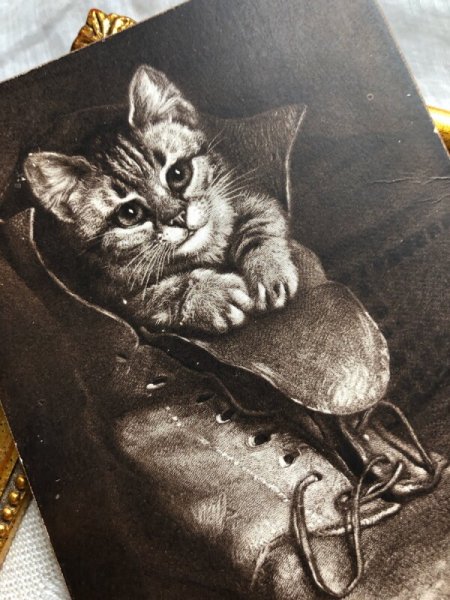画像2: Postcard  ブーツの中の子猫 PUSS IN BOOTS (2)