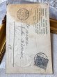 画像3: Postcard 　イースター　竹馬？に乗るニワトリさんとウサギさん　ドイツ1904年 (3)