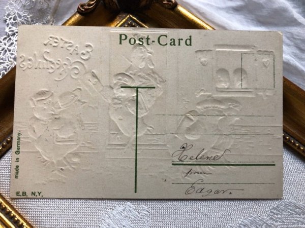 画像3: Postcard  イースター ヒヨコの学校 ニワトリの先生 (3)