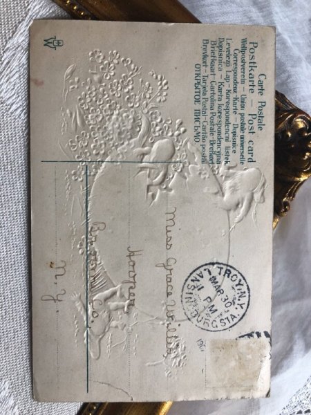 画像4: Postcard 大きな卵とノーム妖精  (4)