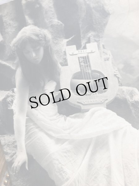 画像2: Postcard 　ハープ（竪琴）と女性　イギリス1904年 (2)