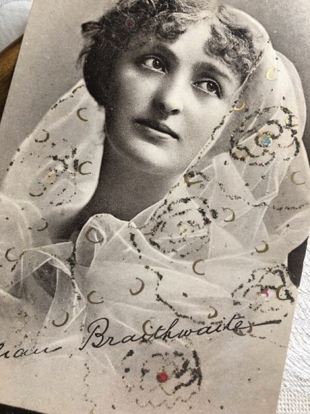 画像2: ▼SALE500▼ Postcard イギリス女優 Lillian Braithwaite (未使用) (2)