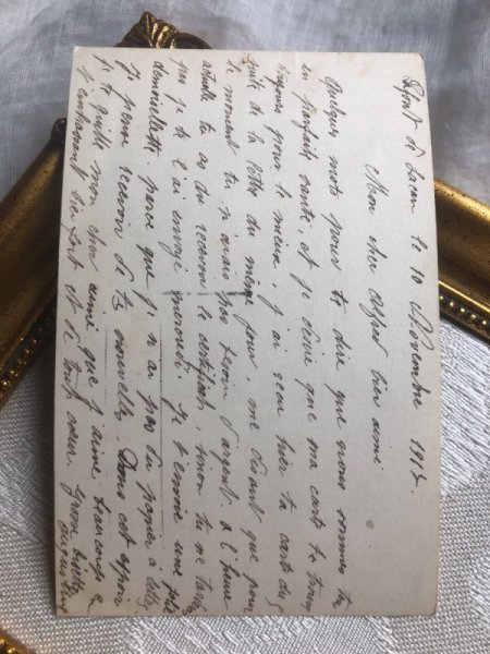 画像3: Postcard 　美しい女の子　水色　 (3)