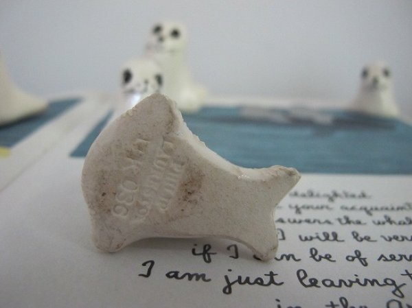 画像5: Vintage  イギリス製　Philip Laureston　白アザラシ　小 (5)