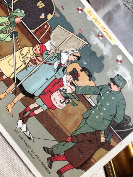 画像5: Bon Marche  　ボンマルシェカード　童話les vacances du petit parisien　プチ・二コラの夏休み (5)