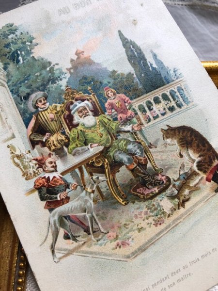 画像4: Bon Marche   ボンマルシェカード 童話 Le Chat Botte 長靴をはいた猫 (4)