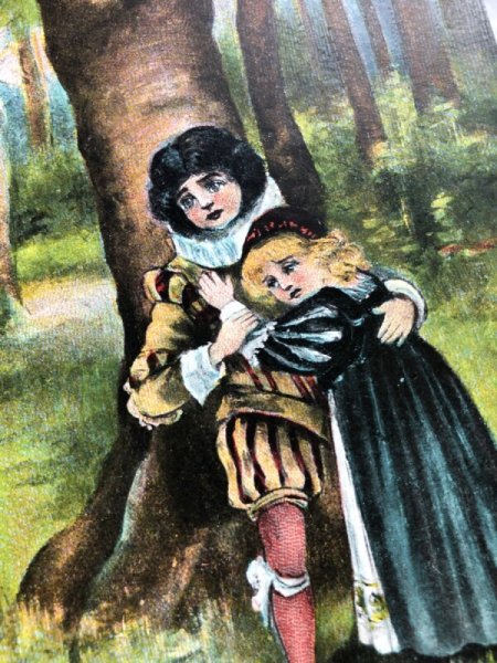 画像2: Postcard 魔法使いの森 Babes in the wood 1912年 (2)