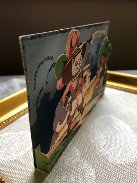 画像3: Postcard 長靴をはいた猫 立体カード (3)