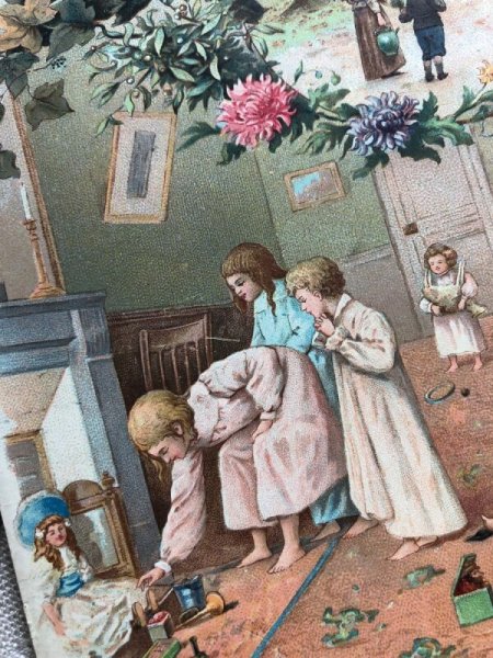 画像4: Bon Marche   ボンマルシェカード クリスマスの朝の子どもたち (4)